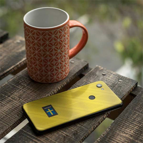 Sweden Soccer Flag Google Pixel 3a Skin